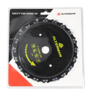 Sierra Circular 9" Diente Moto Sierra Para Guadana ALTERMAN