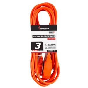Extensión 3Mt x 14 AWG Naranja VHARBOR