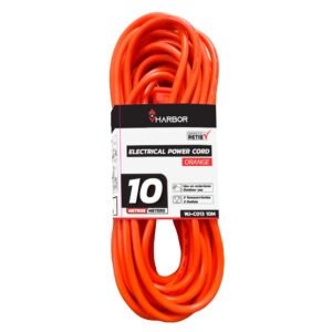 Extensión 10Mt 2 x 14 AWG Naranja BRICKELL