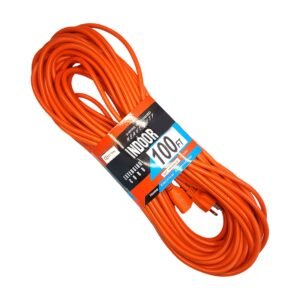 Extensión 30Mt x 14 AWG Naranja FULGORE