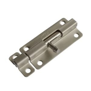 Pasador 1-1/2" (38 mm) Niquel Satinado Cuadrado Con Tornillo INDUMA