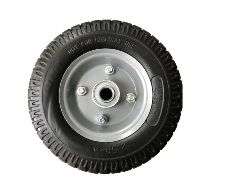 Rueda Para Zorra 8" 250-4 Con Neumatico ECONOMICO CHINO 1 Rueda Para Zorra 8" 250-4 Con Neumático ECONOMICO CHINO