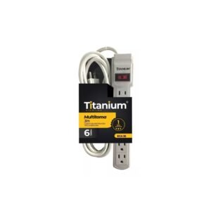 Toma Multitoma 6 Puestos  3 mts 10694A