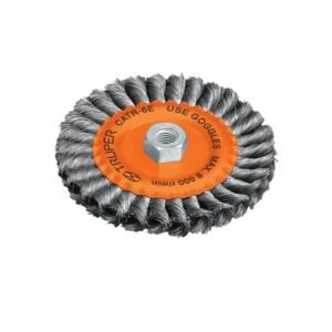 Grata Acero 4"x Rosca 5/8" ENTORCHADA TRUPER