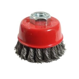 Grata Copa 4" ENTORCHADA (Rosca 5/8) MPTOOLS