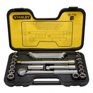 Copas MM/Pulgadas + Llave Mixta 25 Piezas 86736 STANLEY