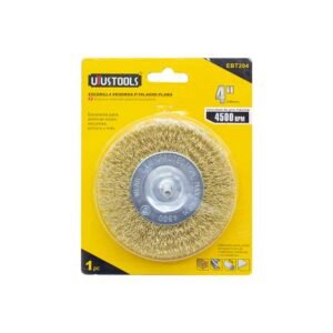 Grata Acero de 4" con Espigo Latonado EBT204 UYUSTOOLS