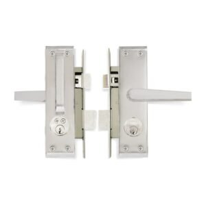 Cerradura Incrustar Cromo Mate L-370 US15 Lisboa 4008 YALE