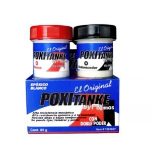 Pegante Industrial BLANCO 2 Tubos X 18gr POXITANQUE