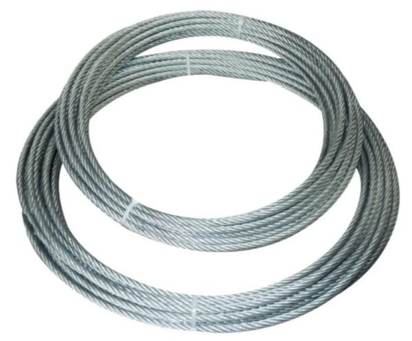 Cable Acero (10) 3/8" Alma de Yute