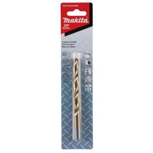 Broca Acero Rapido ( 9.53)  3/8" TITANIO 64705 MAKITA