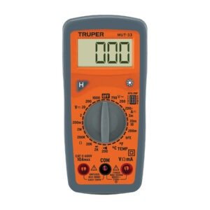 Multimetro Digital 500V 10A MUT-33 TRUPER