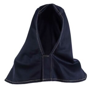 Gorro tipo Monja para Soldador de Dril Azul