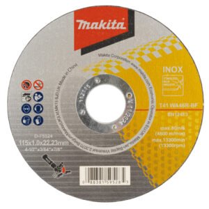 Disco Corte Metal 4-1/2" x 1mm Inoxidable D-75524 MAKITA