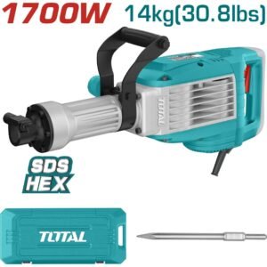 Demoledor Hexagonal de 50 Joules 1.700W UTH217068 TOTAL