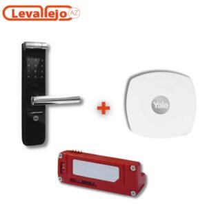 Cerradura Porton Digital/Huella YMF40+HUB 11417 YALE