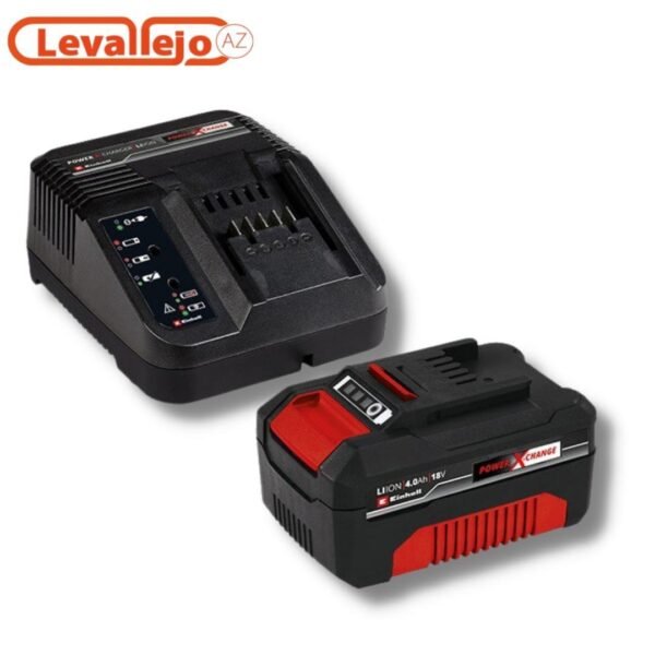 Cargador de 1 puerto + Batería de 4A 18V EINHELL