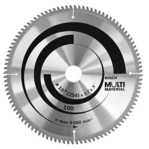 Sierra Circular 10" x 100 Dientes Tungsteno Multi material BOSCH.