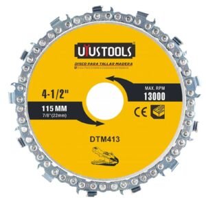 Sierra Circular 4-1/2" 13 Dientes de Motosierra Para Pulidora DTM413 UYUSTOOLS.
