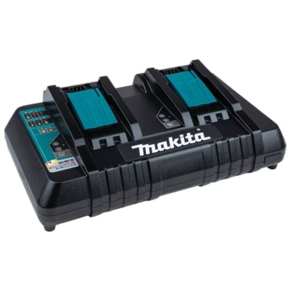 Cargador Rápido de 2 Puertos 18V DC18RD MAKITA.