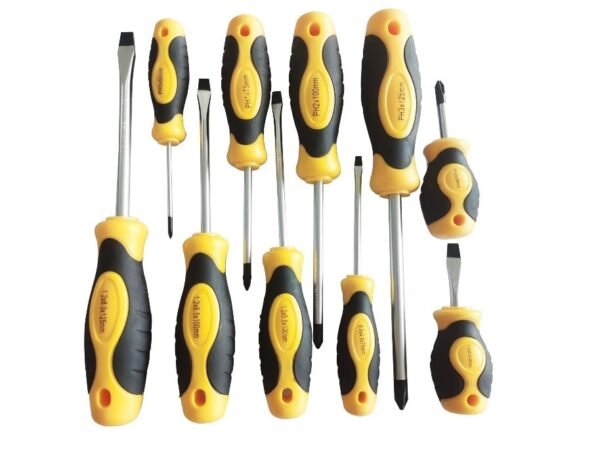 Destornilladores 10 Piezas Ergonómicos 2004500 RANGER