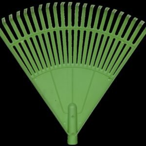 Escoba Para Prado Plástica de 25 Dientes Verde INDUMA