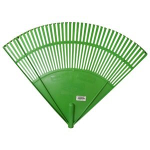 Escoba Para Prado Plástica de 40 Dientes Verde INDUMA