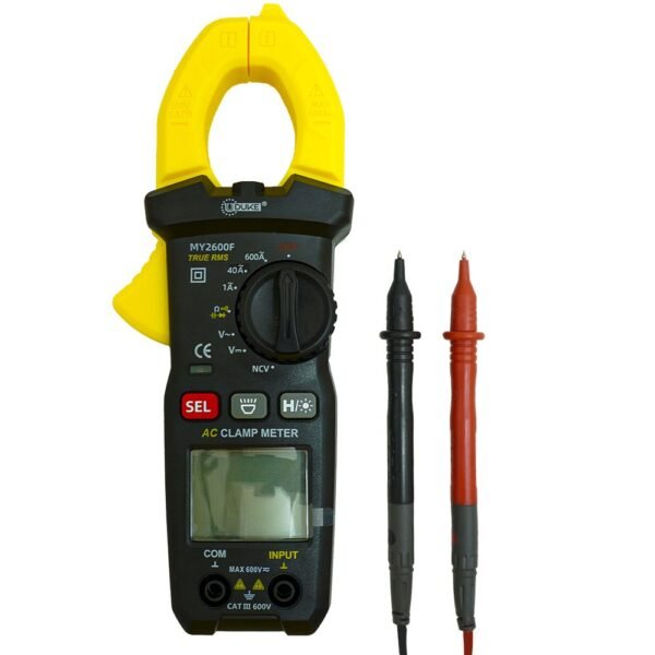 Pinza Voltiamperimétrica Digital 600V HT2068 UDUKE.