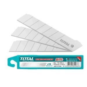 Repuesto Cuchilla Bisturí (10 unidades) 18mm THT519112 TOTAL.
