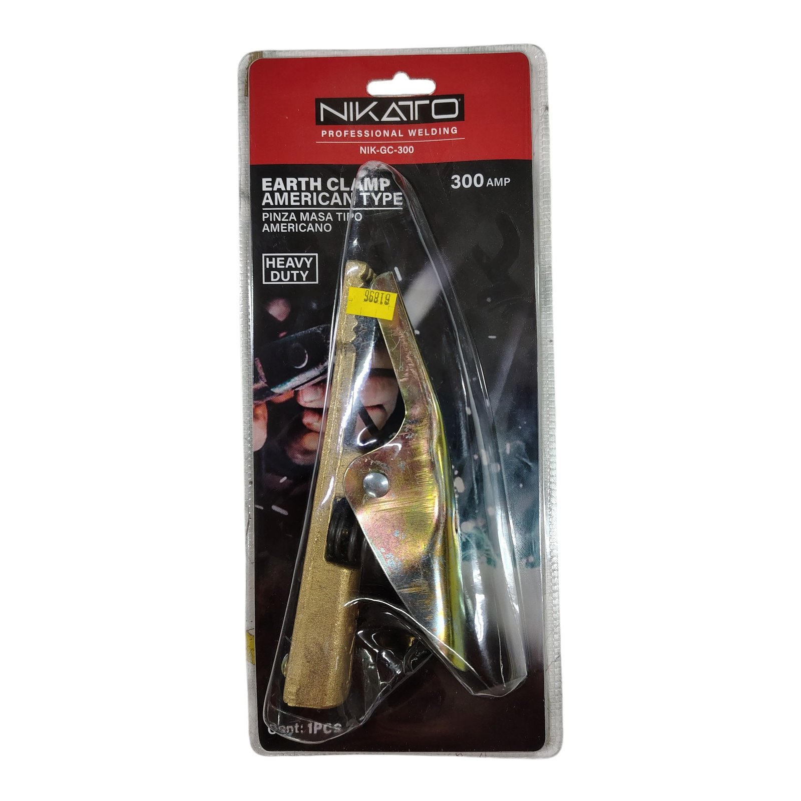 Pinza Masa Para Soldar 300AMP Tipo Americano NIK-GC-300 NIKATTO 1 Pinza Masa Para Soldar 300AMP Tipo Americano NIK-GC-300 NIKATTO