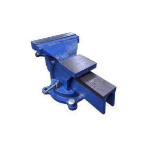 Prensa De Banco Giratoria #5 125mm Azul CHINO