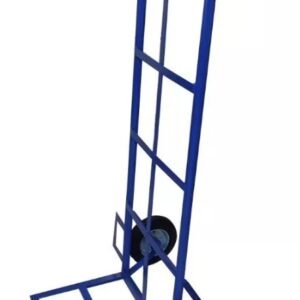 Carreta Zorra Plana 9" 200Kg Rueda Maciza