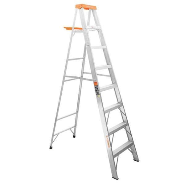 Escalera Aluminio Tipo Tijera #7 Tipo II Con Bandeja 10337 TRUPER