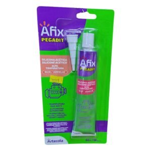 Silicona Alta Temperatura 50Ml Roja PEGADIT