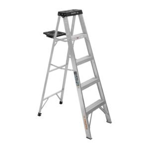 Escalera Aluminio Tipo Tijera #4 Tipo III Con Bandeja 16742 TRUPER