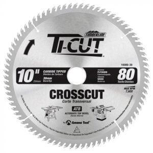 Sierra Circular 10″ x 80 Dientes TUNGSTENO 10080 TIMBERLINE