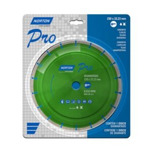 Disco Diamantado 9" Segmentado PRO NORTON