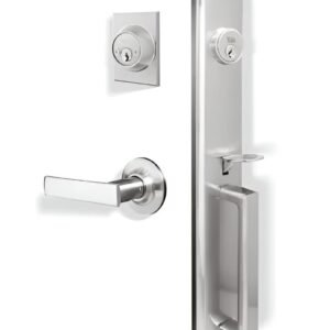 Cerradura Portón Cromo Toscana Llave/Llave YALE