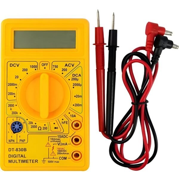 Multímetro Digital 1000V - 10Amp DT830B MERCURY