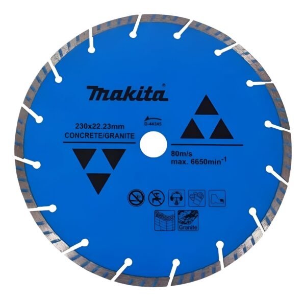 Disco Diamantado 9" Turbo D-44345 MAKITA
