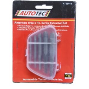 Extractor Para Tornillos 5 Piezas De golpe 55418 AUTOTEC