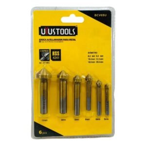 Avellanadores Para Metal 5 A 10MM (6 Piezas) BCV6SU UYUSTOOLS