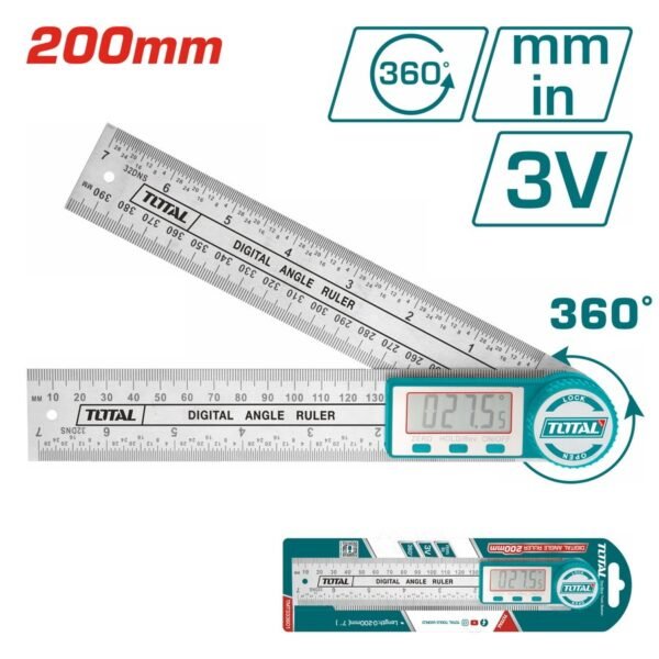 Medidor de Ángulos Digital TMT333601 TOTAL