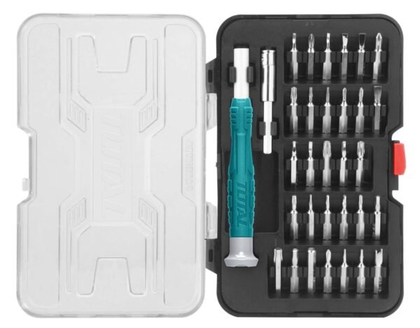 Destornilladores joyero Con 30 Puntas 32 en 1 THT250PS0321 TOTAL