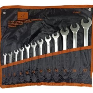 Llaves Mixtas 6-22mm 12 piezas Cromo Vanadio YOS912 FERRAWYY