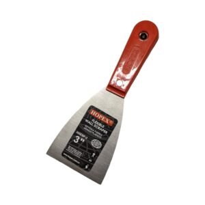 Espátula de 3" 80MM Cabo Plástico CHINO