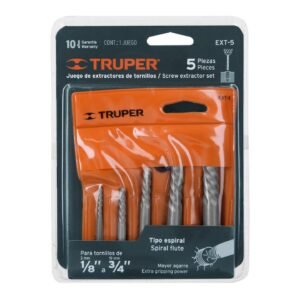 Extractor Para Tornillos x 5 Piezas 14512 TRUPER