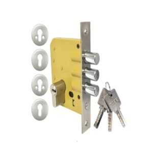Cerradura De Seguridad De Incrustar 3 Barras Llave Multipunto SAFE