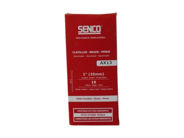 Clavo Para Clavadora Neumática AX13 1″ x 5000und SENCO