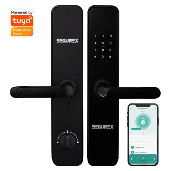 Cerradura Portón Digital Huella/Tarjeta H7BSE SEGUREX